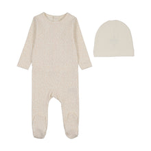 Load image into Gallery viewer, Lilette Leaf Trail And Hat Set - Cream/Pink