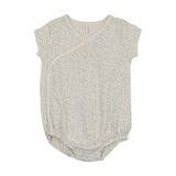 Lilette Leaf Trail Romper - Cream/Blue