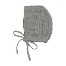Load image into Gallery viewer, Lilette Crochet Knit Bonnet - Light Blue