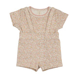 Lilette Liberty Floral Short Sleeve Set - Cream/Pink