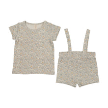Load image into Gallery viewer, Lilette Liberty Floral Short Sleeve Set - Cream/Blue