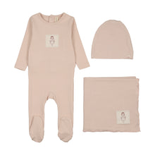 Load image into Gallery viewer, Lilette Graphic Tag Layette Set - Petal