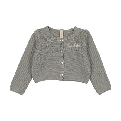 Lilette Le Bebe Knit Cardigan - Light Blue