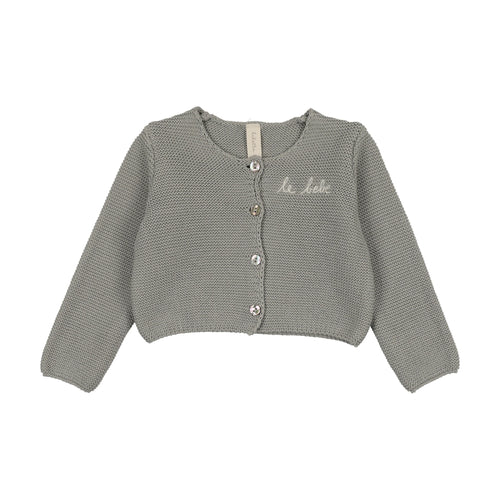Lilette Le Bebe Knit Cardigan - Light Blue