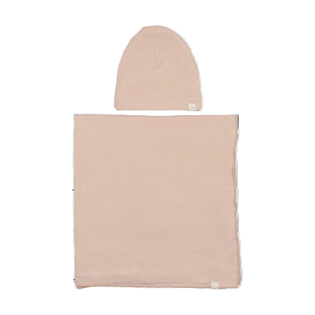 Lilette Bamboo Swaddle Set - Dusty Pink
