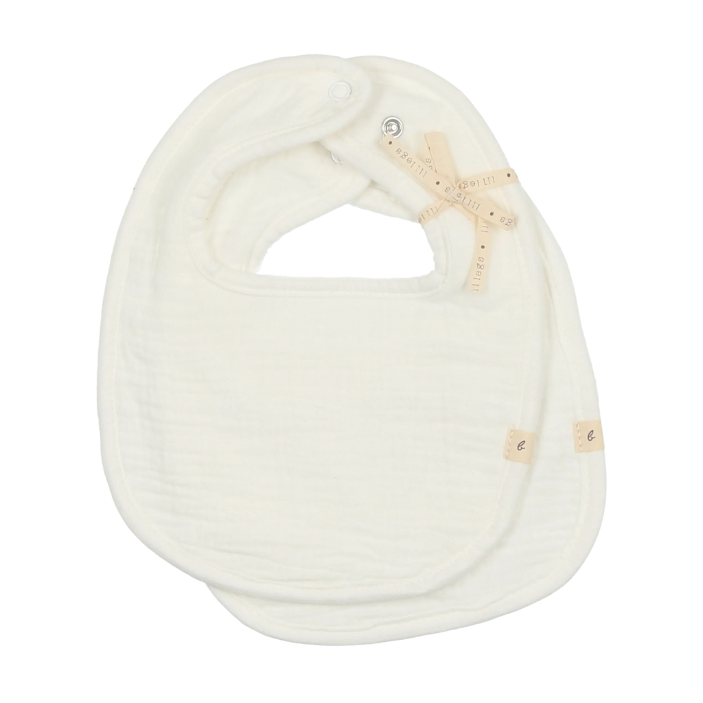 Lilette X BCP Baby Bib - White