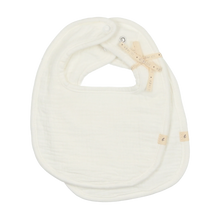 Load image into Gallery viewer, Lilette X BCP Baby Bib - White