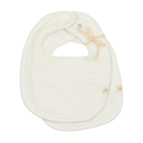 Lilette X BCP Baby Bib - White