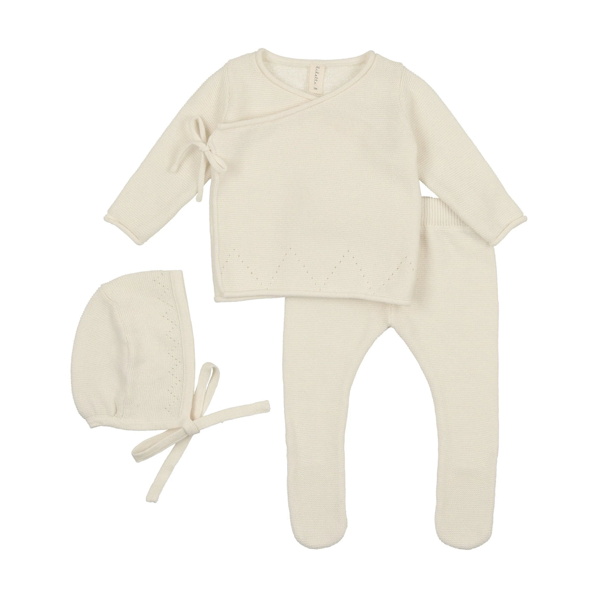 Lilette Dainty Floral Long Sleeve Set - Winter White/Floral main image 1