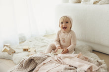 Load image into Gallery viewer, Lilette Graphic Footie And Hat - Dusty Pink