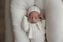 Load image into Gallery viewer, Lilette Floret Print Layette Set - Cream/Blue