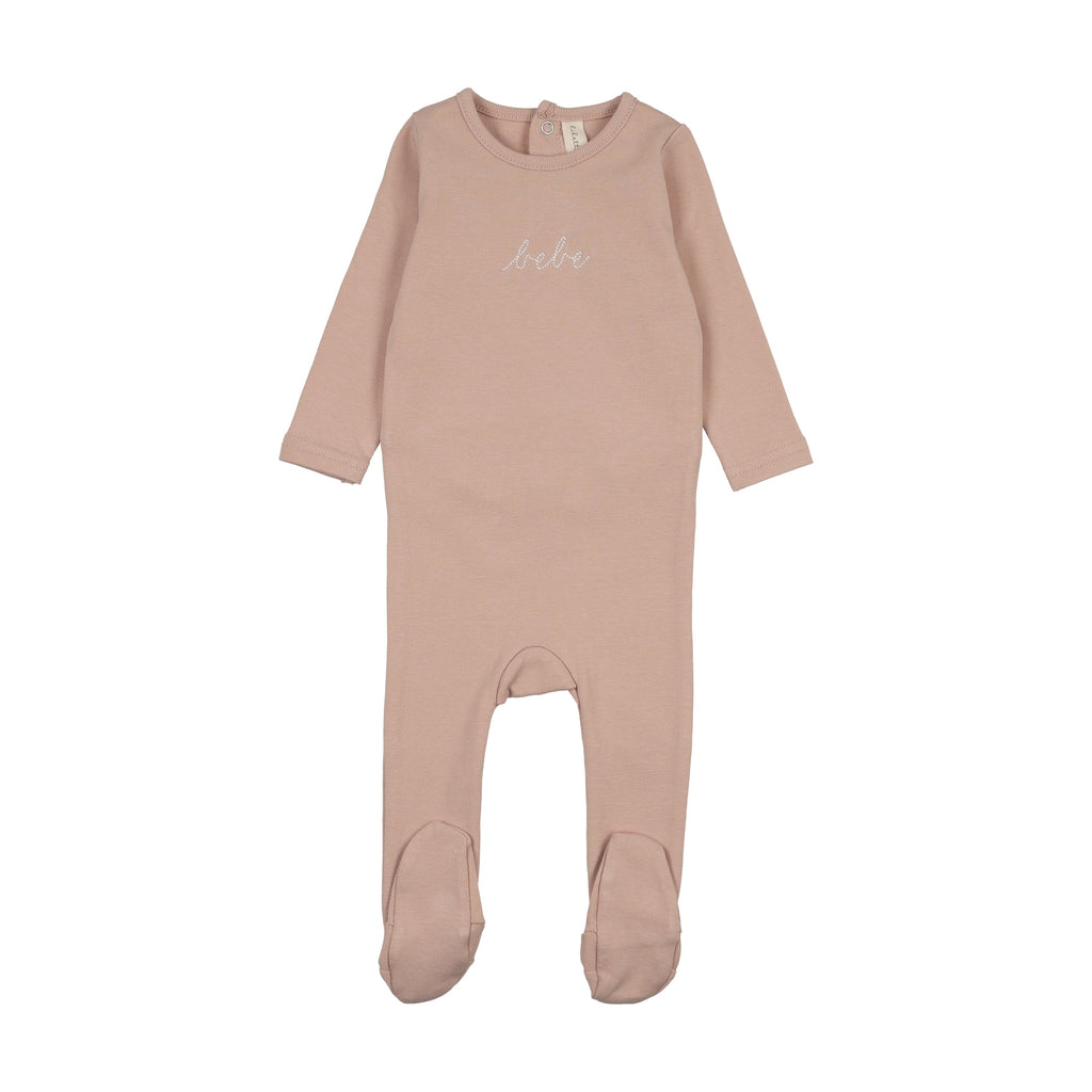 Lilette Take Me Home Bebe Footie - Dusty Pink
