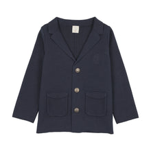Load image into Gallery viewer, Lil Legs Knit Blazer - Navy