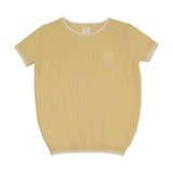 Lil Legs Knit Crew Neck Sweater - Yellow