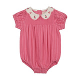 Lil Legs Downtown Romper - Fresh Pink
