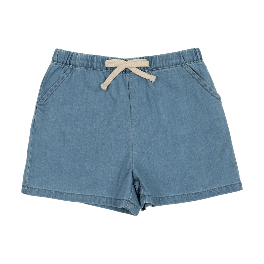 Lil Legs Denim Capsule Shorts - Blue Tencel – Moonlight