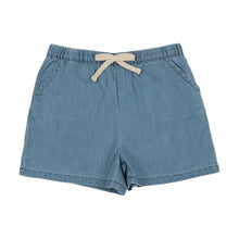 Load image into Gallery viewer, Lil Legs Denim Capsule Shorts - Blue Tencel