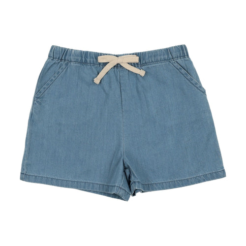 Lil Legs Denim Capsule Shorts - Blue Tencel