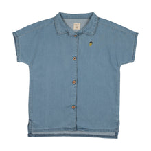 Load image into Gallery viewer, Lil Legs Denim Capsule Shirt - Blue Tencel