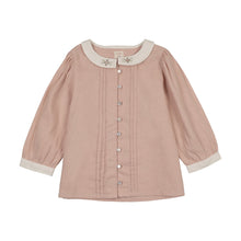 Load image into Gallery viewer, Lil Legs Pintuck Collar Blouse - Bud Pink (3/4 Sleeve)
