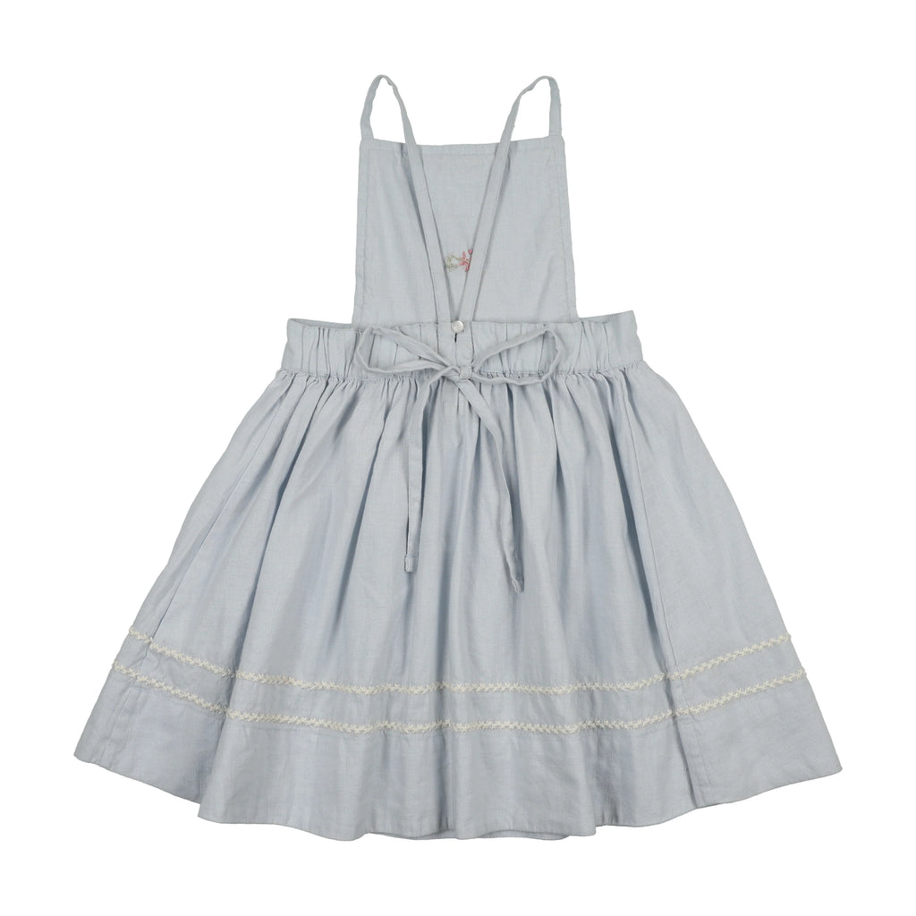 Lil Legs Embroidered Linen Jumper