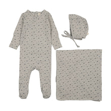 Load image into Gallery viewer, Lilette Printed Wrapover Layette Set - Pale Blue