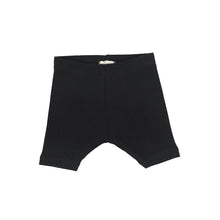 Load image into Gallery viewer, Lil Leg Ribbed Shorts - Black
