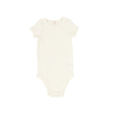 Lil legs Short Sleeve Onesie - Ivory