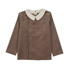 Load image into Gallery viewer, Lil Legs Velvet Blazer - Misty Oat