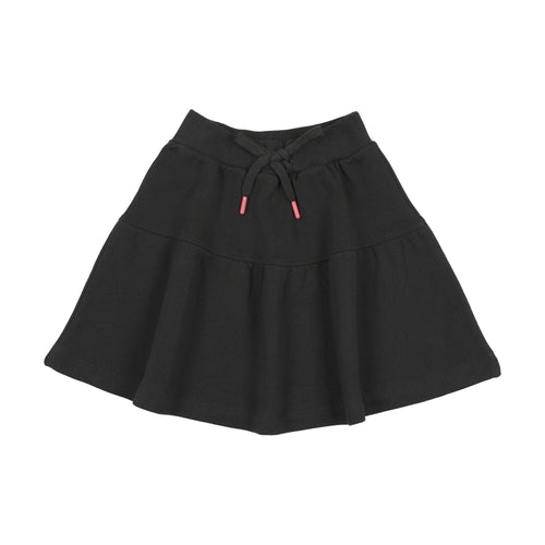 Lil Legs Mon Paris Girls Panel Skirt - Black
