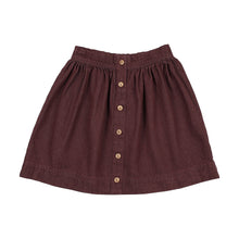 Load image into Gallery viewer, Lil Legs Rugged Threads Skirt - Burgundy Denim