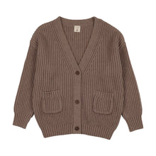 Load image into Gallery viewer, Lil Legs Grandpa Cardigan - Misty Oat