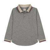 Lil Legs Limited Capsule Polo - Light Grey Heather