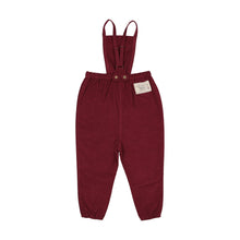Load image into Gallery viewer, Lil Legs Limited Capsule Bib Overalls - Deep Red