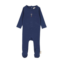 Load image into Gallery viewer, Lil Legs Limited Capsule Footie - Bellwether Blue
