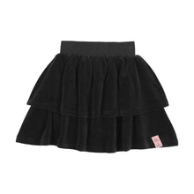 Load image into Gallery viewer, Lil Legs Velour Skirt - Black