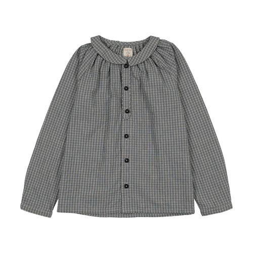 Lil Legs Plaid Edition Toddler Boys Shirt - Dried Blue Plaid