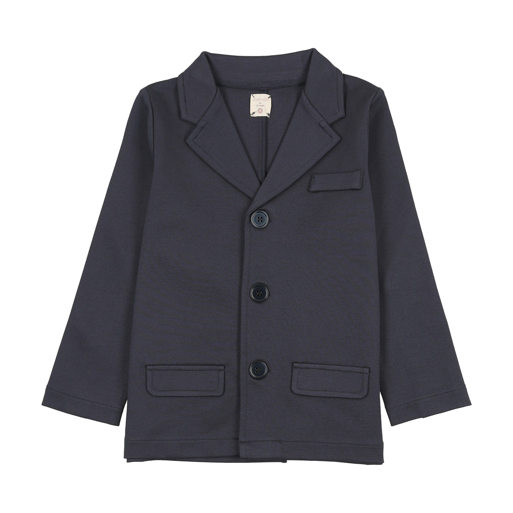 Lil Legs Ponte Blazer - Navy