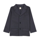 Lil Legs Ponte Blazer - Navy