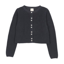 Load image into Gallery viewer, Lil Legs Fine Knit Cardigan - Navy