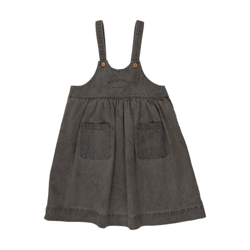Lil Legs Denim Day Jumper - Grey Wash