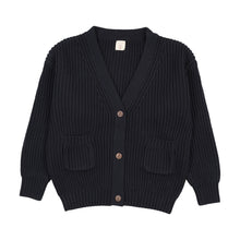 Load image into Gallery viewer, Lil Legs Grandpa Cardigan - Navy