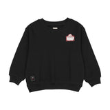 Lil Legs Mon Paris Girls Sweatshirt - Black
