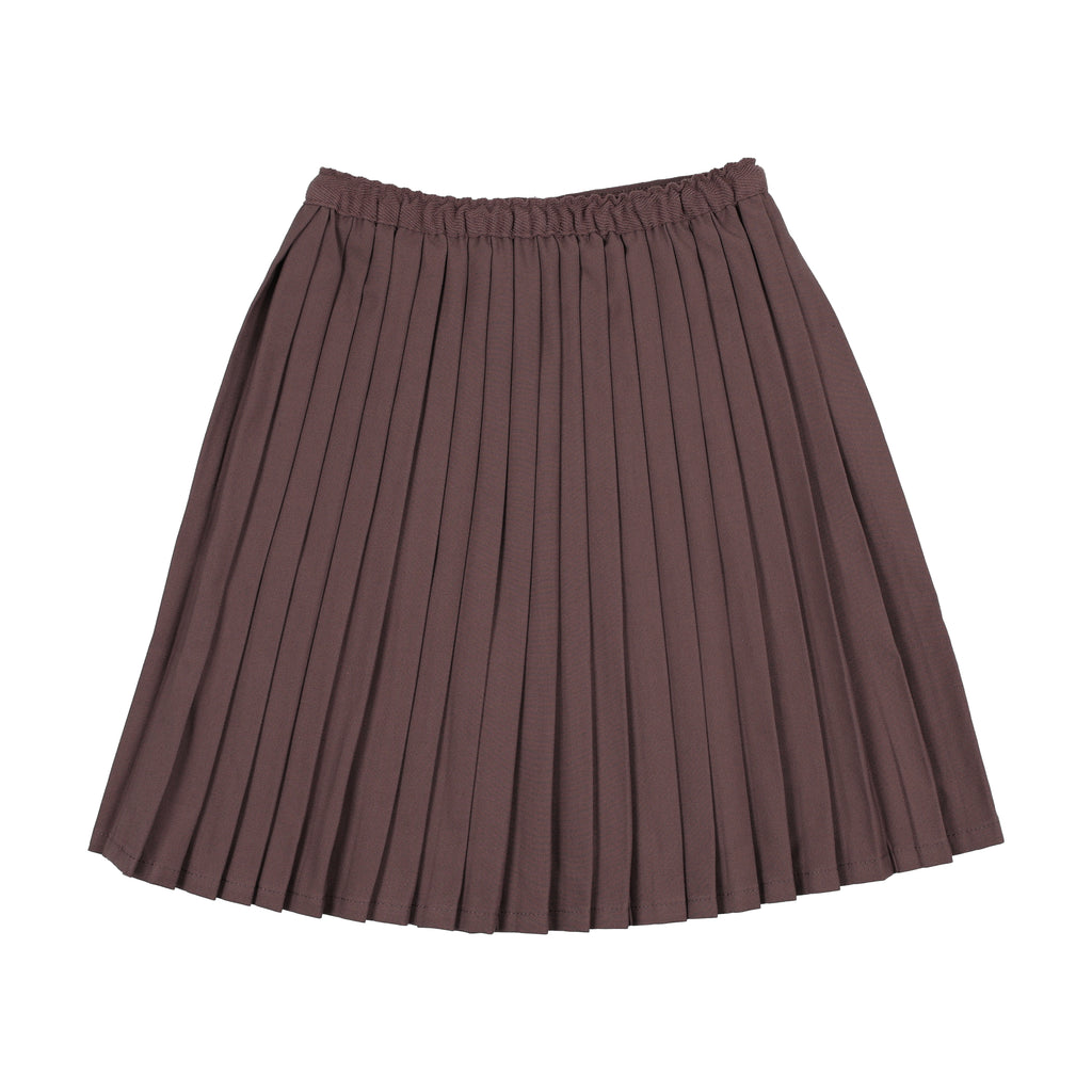 Lil Legs Knife Pleated Skirt - Vintage Purple