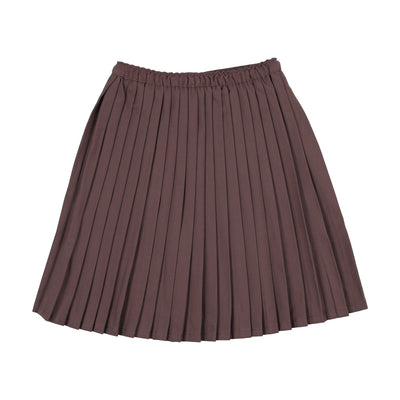 Lil Legs Knife Pleated Skirt - Vintage Purple