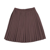 Lil Legs Knife Pleated Skirt - Vintage Purple
