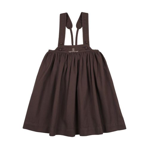 Lil Legs Home Garden High Waisted Jumper - Chocolate Brown