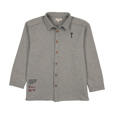 Lil Legs Little Kids Limited Capsule Shirt - Light Grey Heather