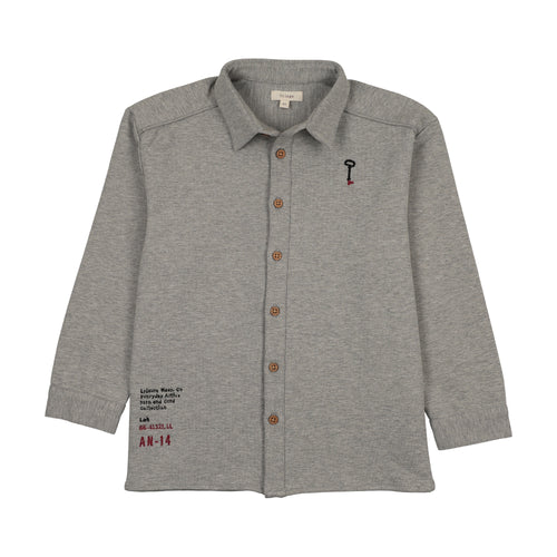 Lil Legs Little Kids Limited Capsule Shirt - Light Grey Heather