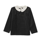 Lil Legs Velvet Blazer - Black